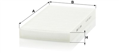 MANN-FILTER CU 2956 EAN: 4011558304706.