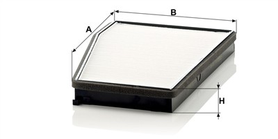 MANN-FILTER CU 3040 EAN: 4011558540609.