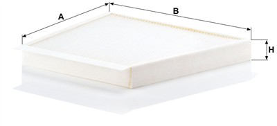 MANN-FILTER CU 3172/1 EAN: 4011558312404.