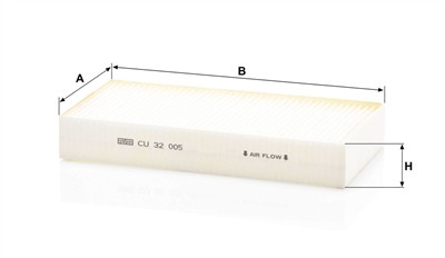 MANN-FILTER CU 32 005 EAN: 4011558043599.