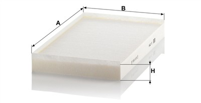MANN-FILTER CU 3540 EAN: 4011558311209.