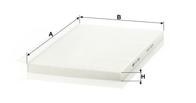 MANN-FILTER CU 3562 EAN: 4011558247409.
