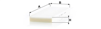 MANN-FILTER CU 3649 EAN: 4011558308803.