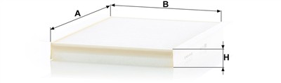 MANN-FILTER CU 3780 EAN: 4011558405809.