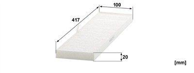 MANN-FILTER CU 4219 EAN: 4011558001674.