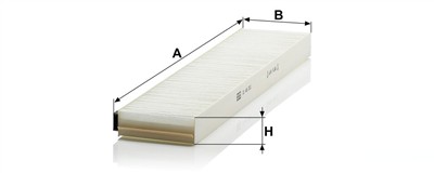 MANN-FILTER CU 46 001 EAN: 4011558017903.