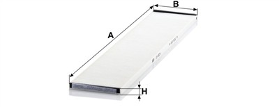 MANN-FILTER CU 6034 EAN: 4011558309800.