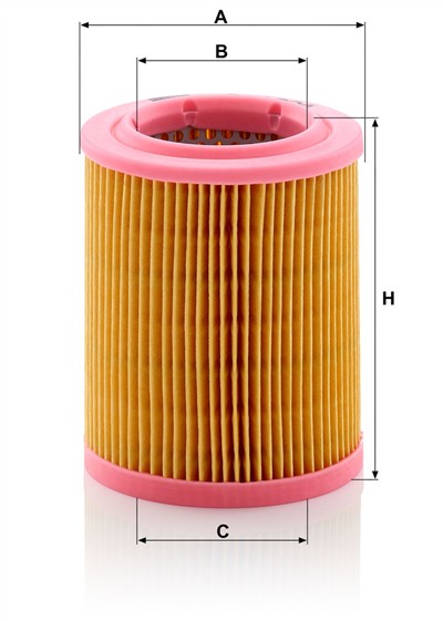 MANN-FILTER C 1024 EAN: 4011558363109.