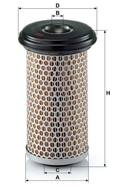 MANN-FILTER C 1176 EAN: 4011558103507.