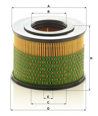 MANN-FILTER C 1233 EAN: 4011558041885.