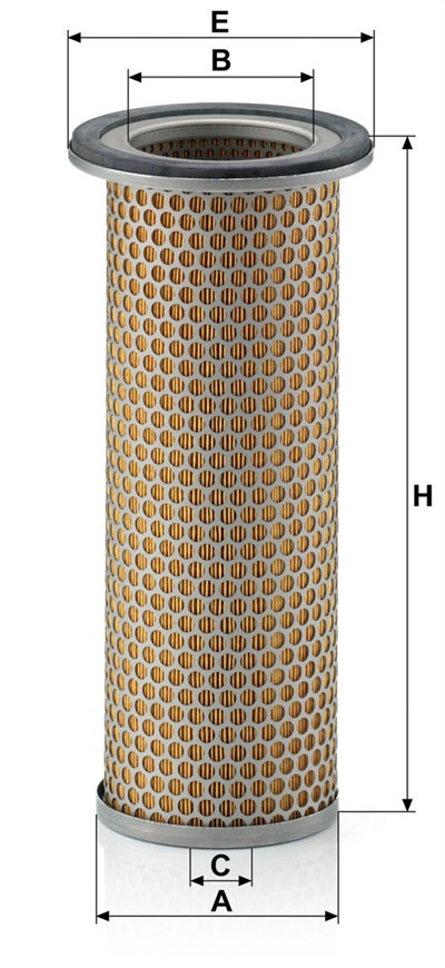 MANN-FILTER C 1281 EAN: 4011558104207.