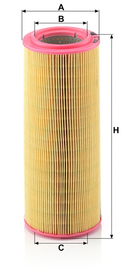 MANN-FILTER C 12 104 EAN: 4011558202804.