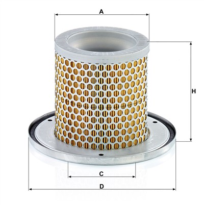 MANN-FILTER C 1342 KIT EAN: 4011558146207.