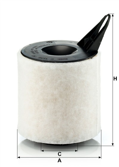 MANN-FILTER C 1370 EAN: 4011558354305.