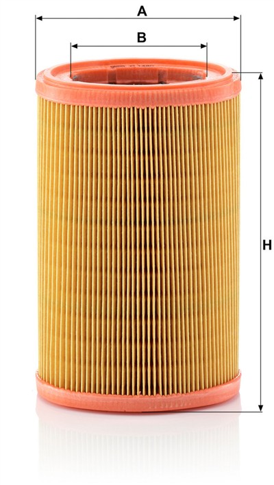 MANN-FILTER C 1480 EAN: 4011558193409.