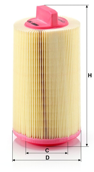 MANN-FILTER C 14 114 EAN: 4011558215408.
