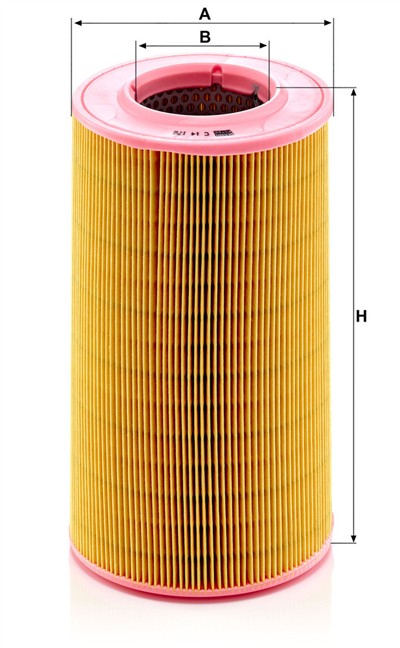 MANN-FILTER C 14 176 EAN: 4011558164003.