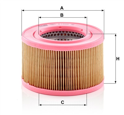MANN-FILTER C 1540 EAN: 4011558155308.