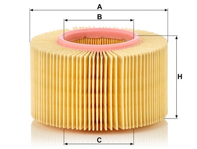 MANN-FILTER C 1552 EAN: 4011558146801.