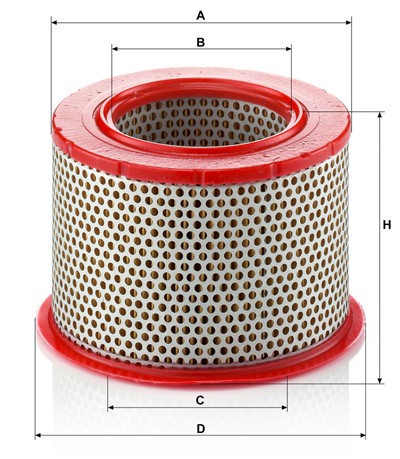 MANN-FILTER C 1555/1 EAN: 4011558105907.