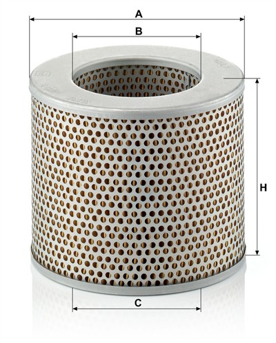 MANN-FILTER C 1574 EAN: 4011558106300.
