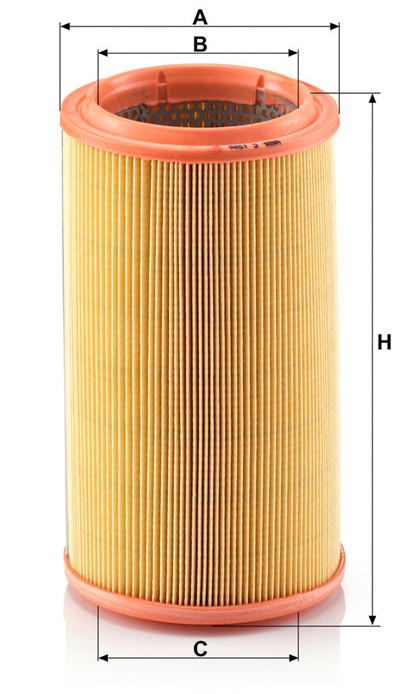 MANN-FILTER C 1586 EAN: 4011558217105.