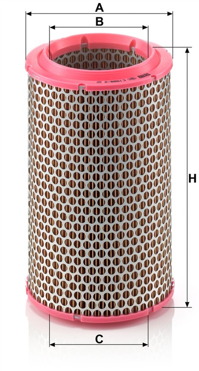 MANN-FILTER C 1589/2 EAN: 4011558170400.