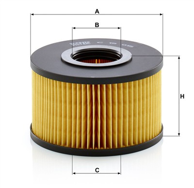 MANN-FILTER C 15 015 EAN: 4011558068691.