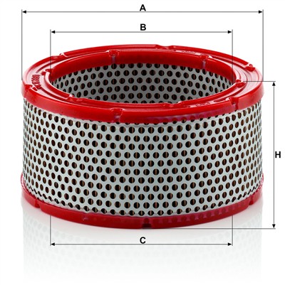 MANN-FILTER C 1633/1 EAN: 4011558106805.