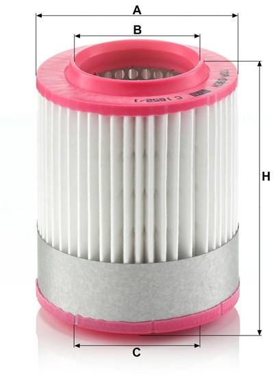 MANN-FILTER C 1652/1 EAN: 4011558224608.