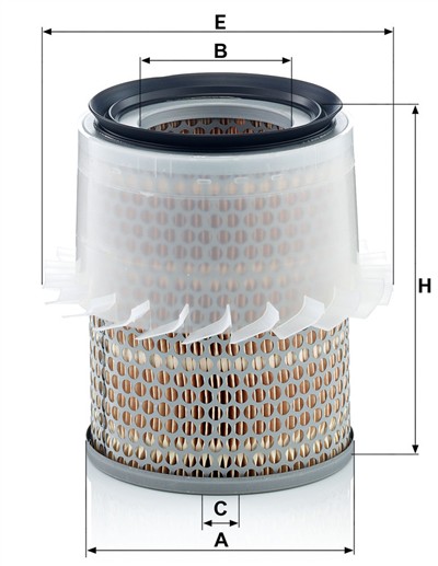 MANN-FILTER C 16 148 EAN: 4011558354602.