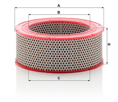 MANN-FILTER C 1770 EAN: 4011558211509.