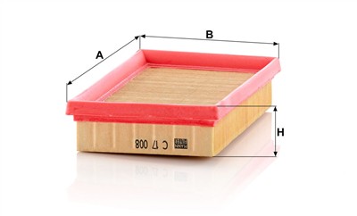 MANN-FILTER C 17 008 EAN: 4011558043292.