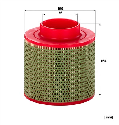 MANN-FILTER C 17 100 EAN: 4011558222307.