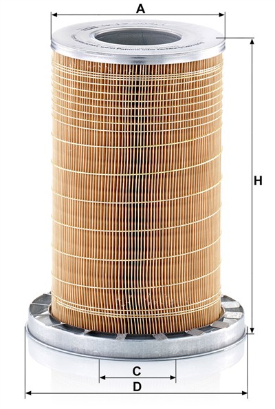 MANN-FILTER C 19 384/1 EAN: 4011558089870.