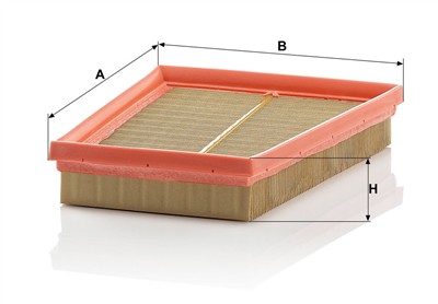MANN-FILTER C 2050 EAN: 4011558376406.