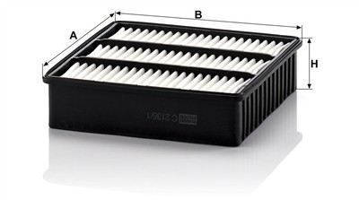 MANN-FILTER C 2136/1 EAN: 4011558223304.