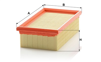 MANN-FILTER C 2163 EAN: 4011558110406.