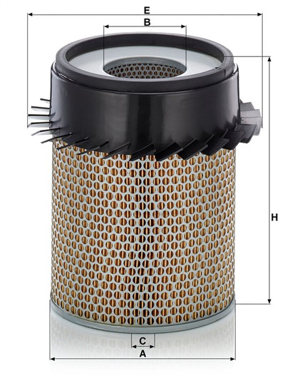 MANN-FILTER C 21 317 EAN: 4011558130404.