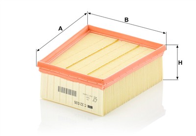 MANN-FILTER C 22 026 EAN: 4011558073893.