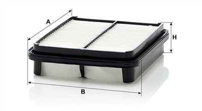 MANN-FILTER C 2337 EAN: 4011558206000.
