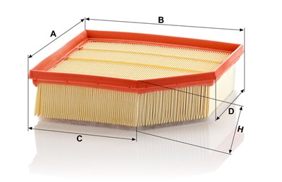 MANN-FILTER C 23 129 EAN: 4011558378103.