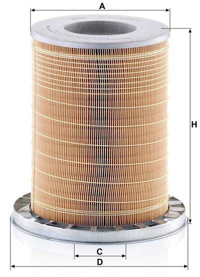 MANN-FILTER C 23 589/1 EAN: 4011558089931.