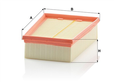 MANN-FILTER C 2433/2 EAN: 4011558385408.