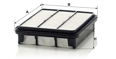 MANN-FILTER C 2438 EAN: 4011558205805.