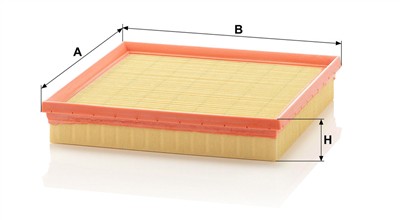 MANN-FILTER C 2493 EAN: 4011558182502.