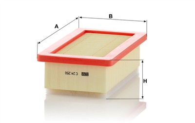 MANN-FILTER C 24 250 EAN: 4011558611255.