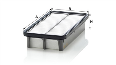 MANN-FILTER C 2519 EAN: 4011558355500.