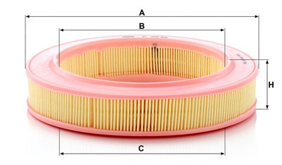 MANN-FILTER C 2536 EAN: 4011558113407.
