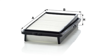 MANN-FILTER C 2537/2 EAN: 4011558157609.